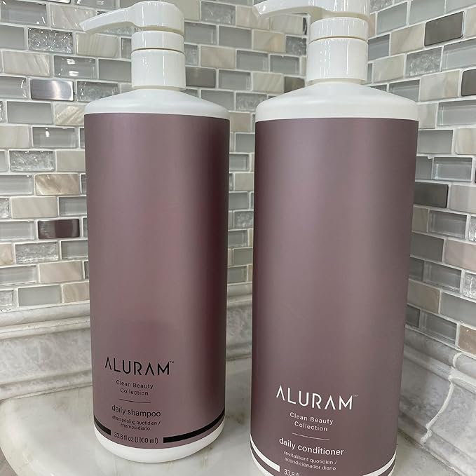 ALURAM Coconut Water Daily Conditioner for Men and Women, Clean Hydration and Shine for All Hair Types, 33.8 Fl Oz