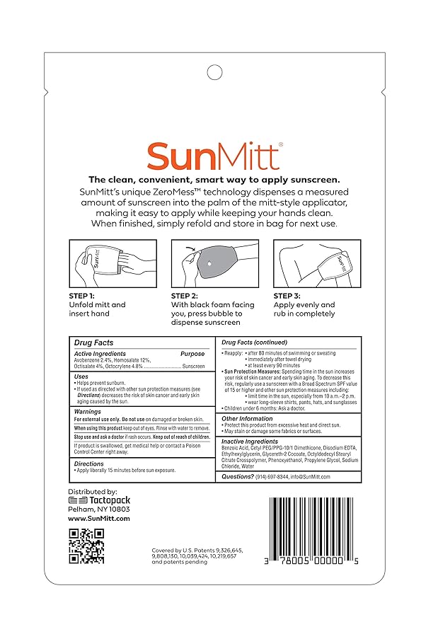 SPF50 Pre-filled Sunscreen Applicator