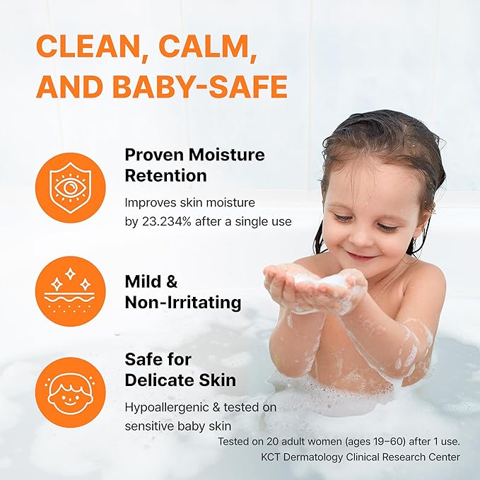 TS Kids Shampoo & Bodywash Free Sulfate, Parabens, Silicones, Allergen (14.1 fl oz, 400ml) (Kids Bodywash)