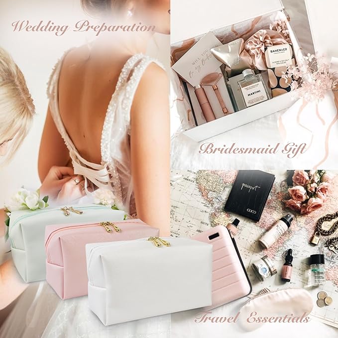 Women's Wedding Emergency Travel Kit 45 Essential Items for Brides Bridesmaid All-In-One Daily Beauty Style Set With Makeup Brushes (Aurora Green)