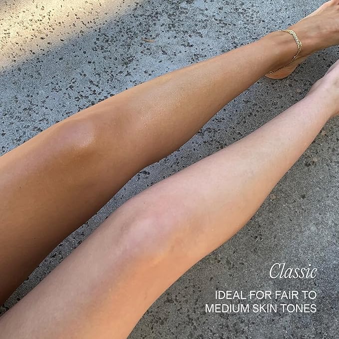 + Lux Unfiltered N°32 Summer Skin Classic Gradual Self Tanner, Hydrating Self Tanning Lotion with Shea Butter & Squalane - Non-Sticky, No Transfer, Natural-Looking - Vegan Sunless Tanner - Rosewood