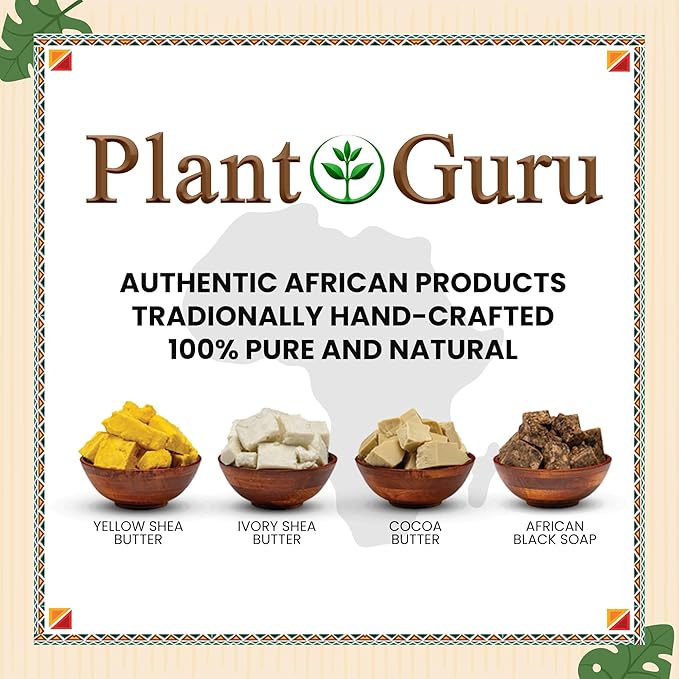 Raw African Black Soap 5 lbs. Bulk Bars 100% Pure Natural From Ghana. Acne Treatment, Aids Against Eczema & Psoriasis, Dry Skin, Scars and Dark Spots. Great For Pimples, Blackhead.