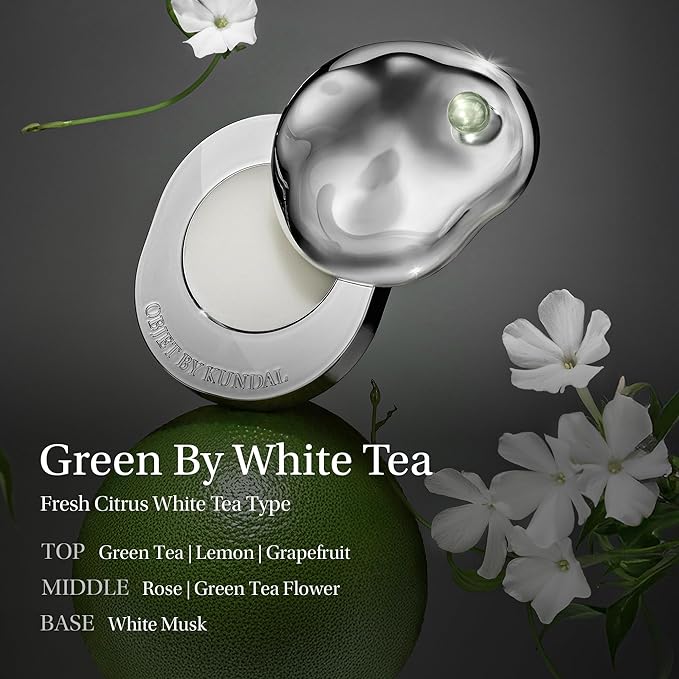 KUNDAL objet Solid Perfume Balm/Portable Fragrance Stick Soft Melting Hydration, Fragrance Layering, Travel Friendly Stay Wood 2.5g, Korean Beauty