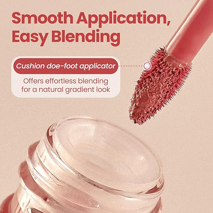 Peripera Ink the Velvet Lip Tint - High Pigment Color, Longwear, Weightless, Not Animal Tested, Gluten-Free, Paraben-Free (028 MAUVEFUL NUDE)
