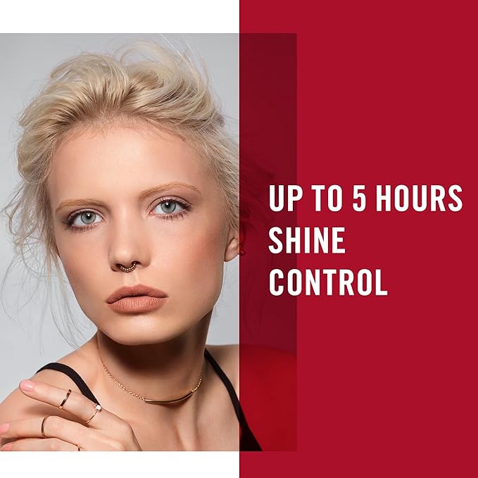 Rimmel London Stay Matte - 001 Transparent - Pressed Powder, Lightweight, High Coverage, Shine Control, 0.49oz
