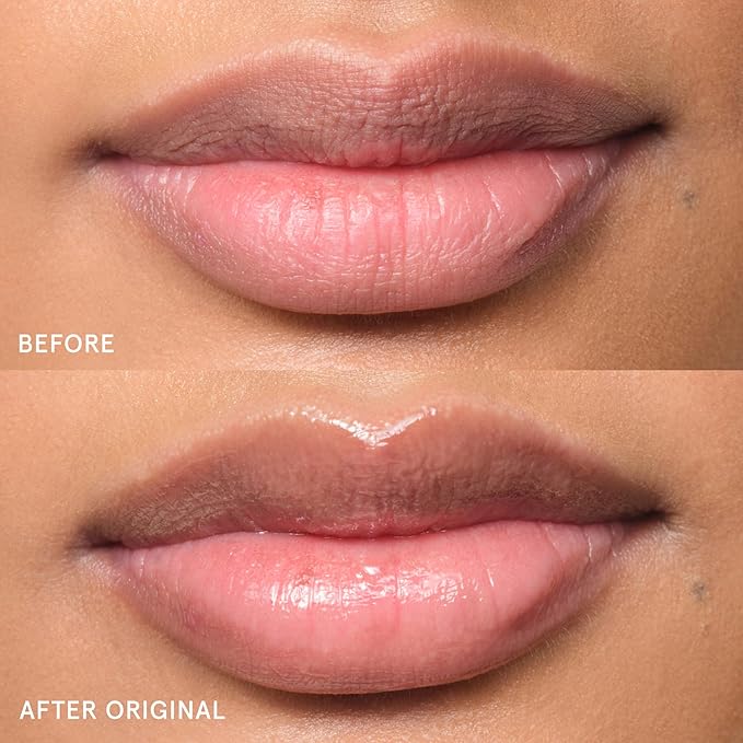 Glossier Balm Dotcom Hydrating Lip Balm - Universal Salve, Up to 12Hr Moisture - Lanolin, Beeswax & Castor Oil for Dry Lips, Cuticles & Skin - Original, Clear Fragrance-Free, 15ml