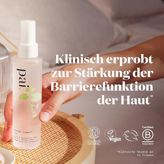 Pai Skincare - Century Flower: Lotus + Orange Blossom Soothing Tonic | Natural, Vegan, Sensitive Skincare (3.4 Fl Oz | 100 mL)