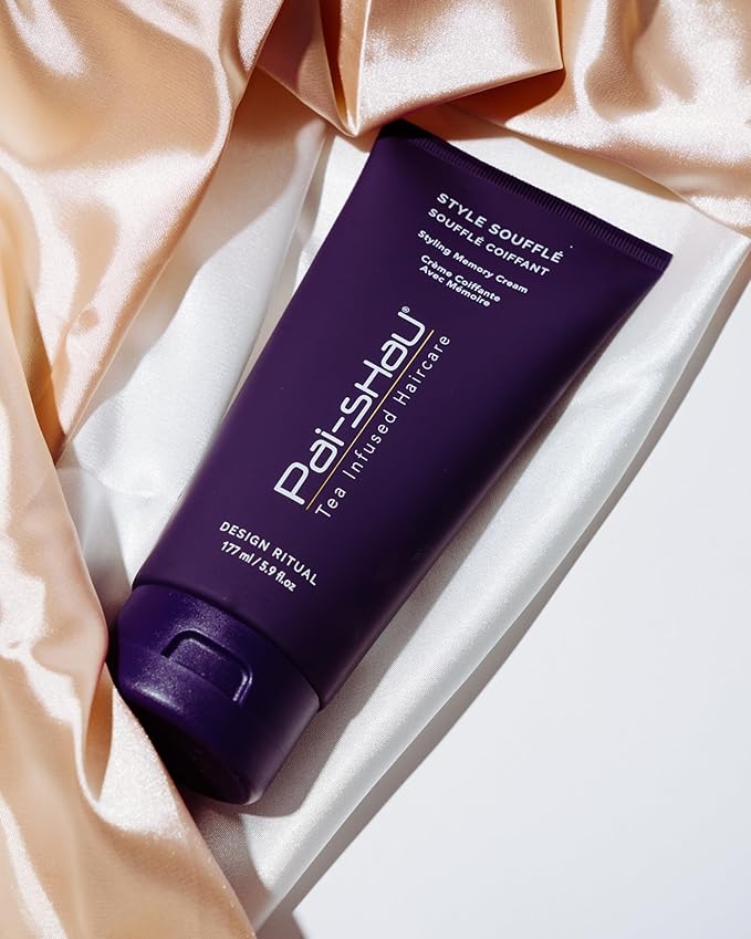 Pai-Shau - Style Soufflé Styling Cream, Medium Hold Hair Cream for Frizz Control, Soft Volume and Shine, Lightweight Styling Cream for All Hair Types and Textures (5.9 Fl Oz)