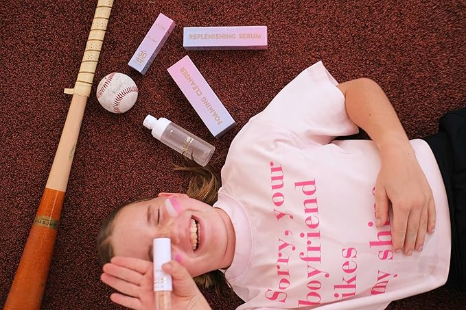 Starr'd Athletics R.e.Brush SPF30 Sunscreen Powder, UVA/UVB Protection, Moisturizing with Jojoba Oil and Chamomile, Water Resistant, Travel Size, Gentle Brush for Face and Hairline Application