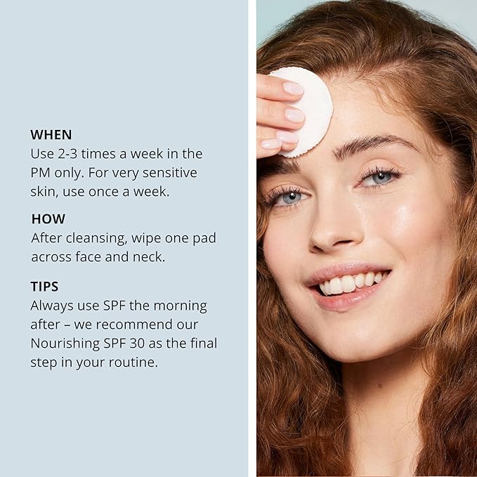 Nip + Fab Glycolic Fix Night Pads Extreme XXL (100 Count) – 5% Glycolic Acid Exfoliating Face Pads with Salicylic Acid – Resurfacing AHA BHA Chemical Peel for Blemishes & Texture