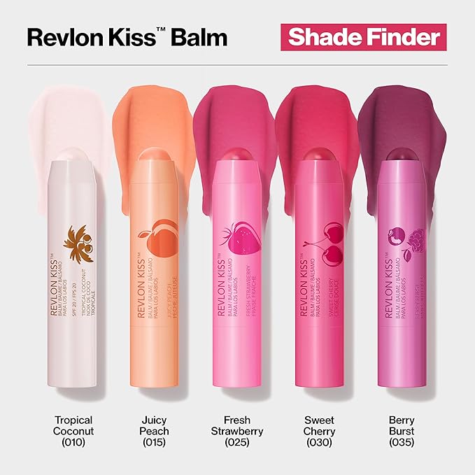 Revlon Tinted Lip Balm, SPF 20, Natural Fruit Oils | Tropical Coconut | Pack of 2 | Lasting Hydration