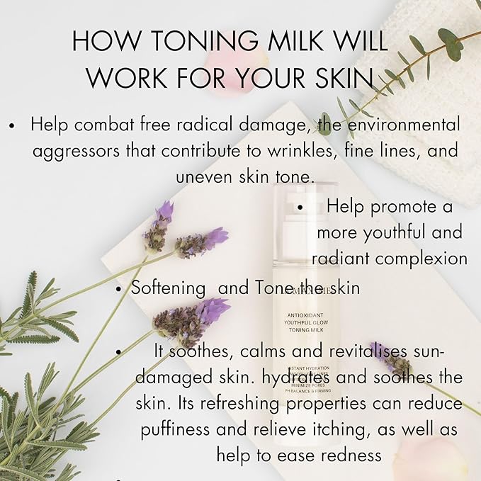 Antioxidant Youthful Glow Toning Milk (2.7 Fl Oz)