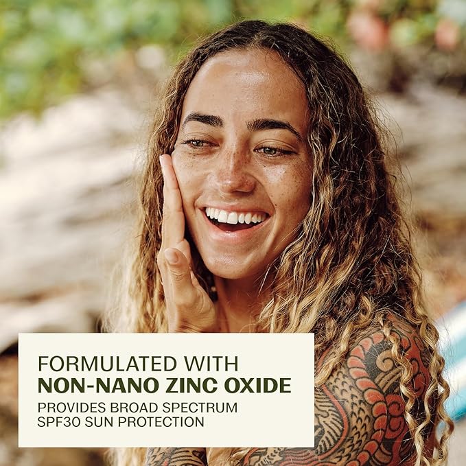 Thrive Natural Care Moisturizing Mineral Face Sunscreen SPF 30, 2 Ounces, Lightweight Moisturizer Broad-Spectrum Natural Face Sunblock with Clear Zinc Oxide & Antioxidants, Vegan Non Greasy, Pack of 3