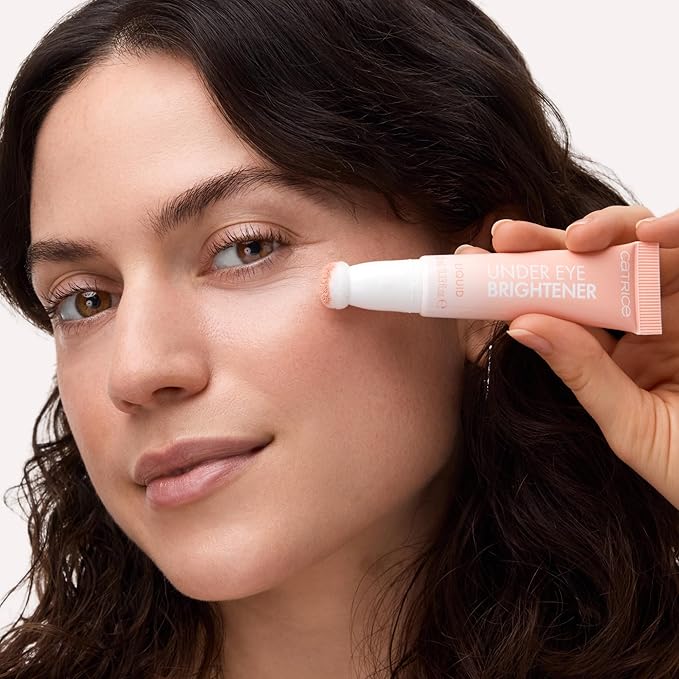 Catrice | Under Eye Brightener Liquid Bundle 010 Light Rose & 020 Warm Nude | Lightweight Radiant Concealer, Sponge Tip Applicator | Vegan & Cruelty Free