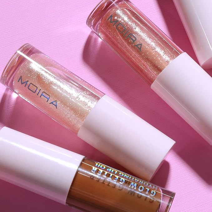 Moira Glow Getter Hydrating Lip Oil (003, Champagne Kiss)