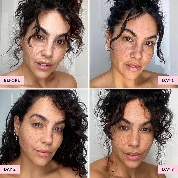 THE QUICK FLICK 2-In-1 Gradual Face Tanner Serum Spray | Natural Quick Glow with Hyaluronic Acid, Vitamin B5 & Niacinamide | Vegan, Fast-Drying, & Hydrating Mist for All Skin Types (3.38 Fl Oz.)