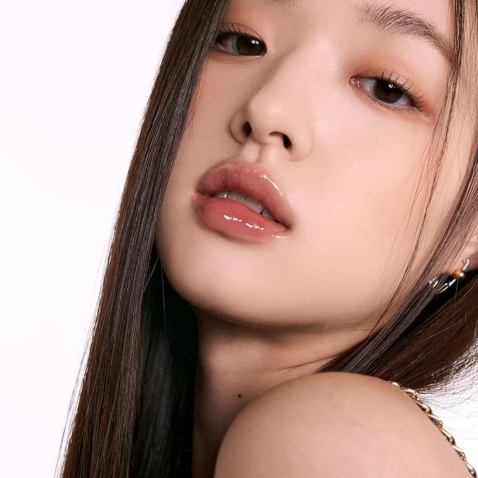 rom&nd GLASTING COLOR GLOSS 05 DIM MAUVE - K-Beauty Plumping & Moisturizing Lip Gloss | Non-Sticky, Long-Lasting Shine for a Natural, Healthy Glow