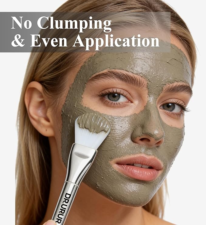 Silicone Mask Brush Applicator for Face Even Coverage Tool Durable Beauty Spatula Easy to Clean Korean Beauty Skincare Accessory