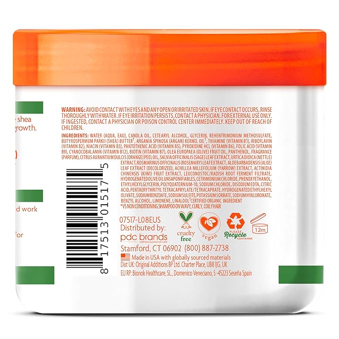 Cantu Argan Oil Leave in Conditioning Repair Cream, 16 Ounce