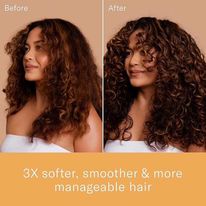 Rizos Curls Multivitamin Leave-In Heat Protection Up to 450°F – Strengthen, Repair & Add Shine to Straight, Wavy, Curly, Coily Hair Types 1a–4c – Sulfate & Paraben Free