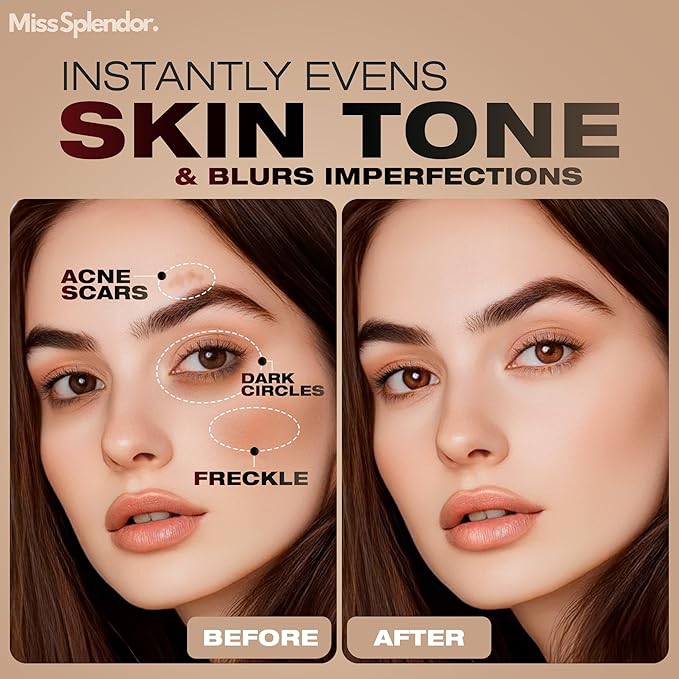 Beauty Balm Skin Tint 2 Pack– (Shade 5) Serum-Boosted Skin Tint Stick for Women, Hybrid Foundation & Skincare, Splendor Skin Tint, Sheer-to-Light Buildable Coverage