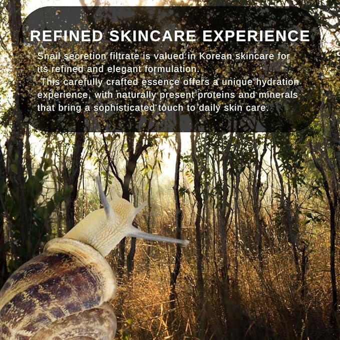 Black Snail Toner 120ml - Premium Snail Mucin Hydrating Toner with Niacinamide and Adenosine, Luxury Korean Skincare for Face, All Skin Types