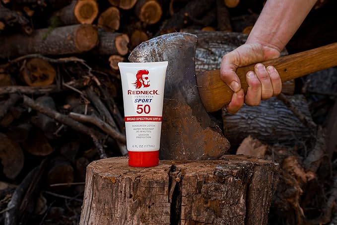 6 Oz SPF 50 Sport Lotion Water/Sweat Resistant Reef Friendly, Non-irritating