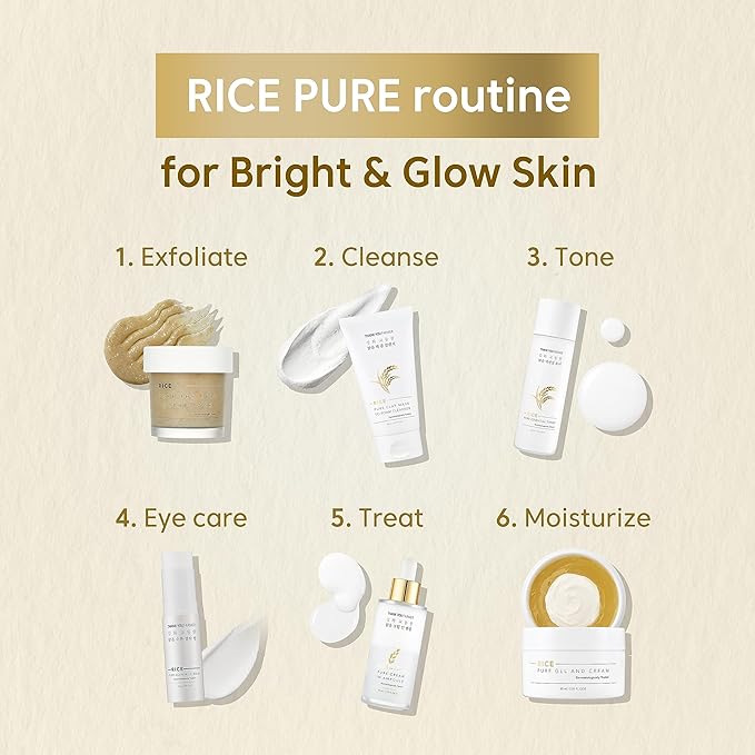 THANKYOU FARMER Rice Pure [Essential Toner + The Real Scrub Pack] Bundle