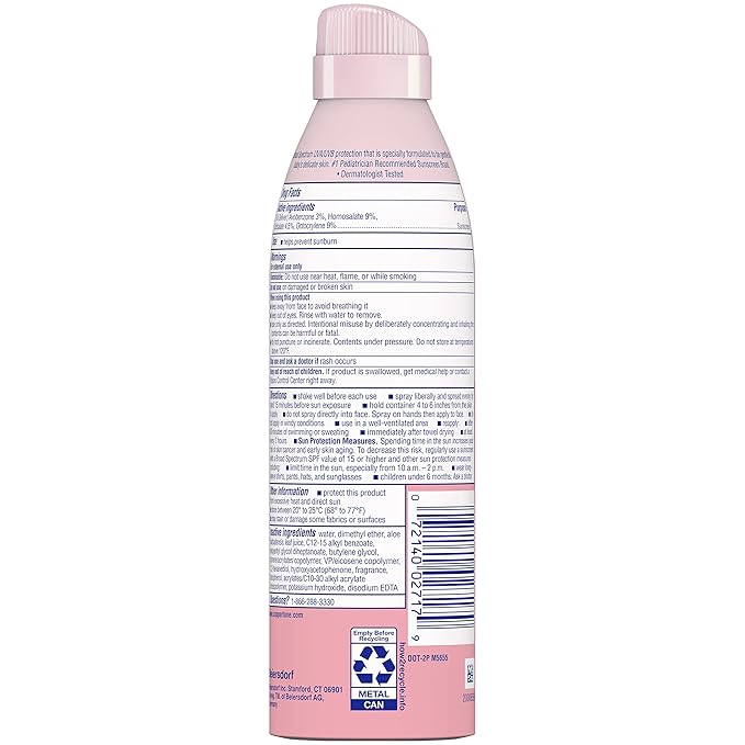 Coppertone Water Babies Sunscreen Lotion Spray SPF 50, Pediatrician Recommended Baby Sunscreen Spray, Water Resistant Sunscreen for Babies, 6 Oz Spray (Pack of 2)