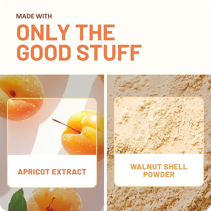 St. Ives Apricot Scrub Exfoliant, Travel-Size – Fresh Skin Exfoliating Apricot Facial Scrub, 1 Oz