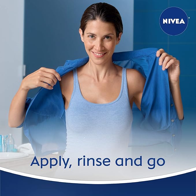 NIVEA Cocoa Butter In Shower Lotion, Body Lotion for Dry Skin, 3 Pack of 13.5 Fl Oz Bottles
