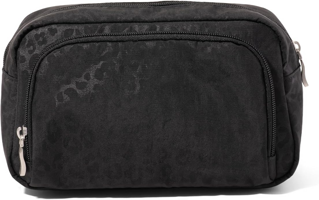 Pocket Cosmetic with Brush Organization - Lightweight 9.4”x5.5”x3.5” Makeup Bag - Travel Essentials Makeup Organizer