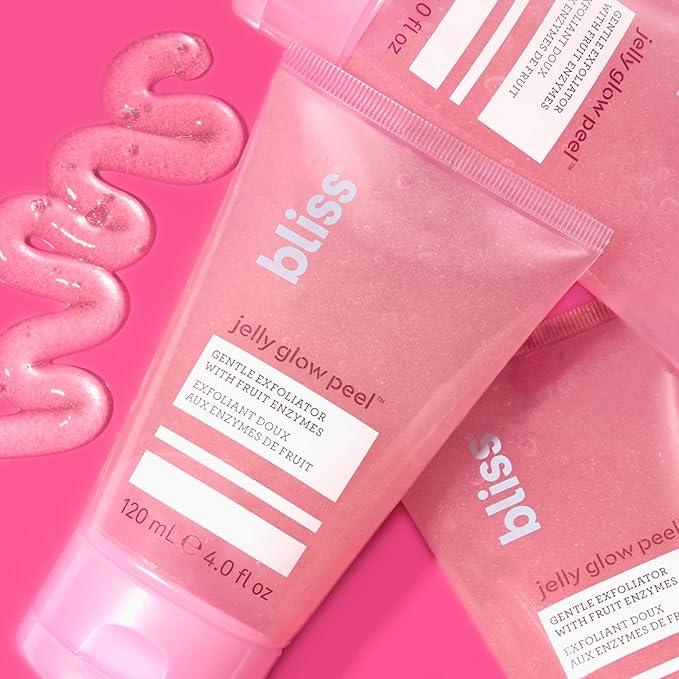 Bliss Jelly Glow Peel™ Exfoliator + Disappearing Act Niacinamide Toner | Clean | Cruelty Free | Paraben Free