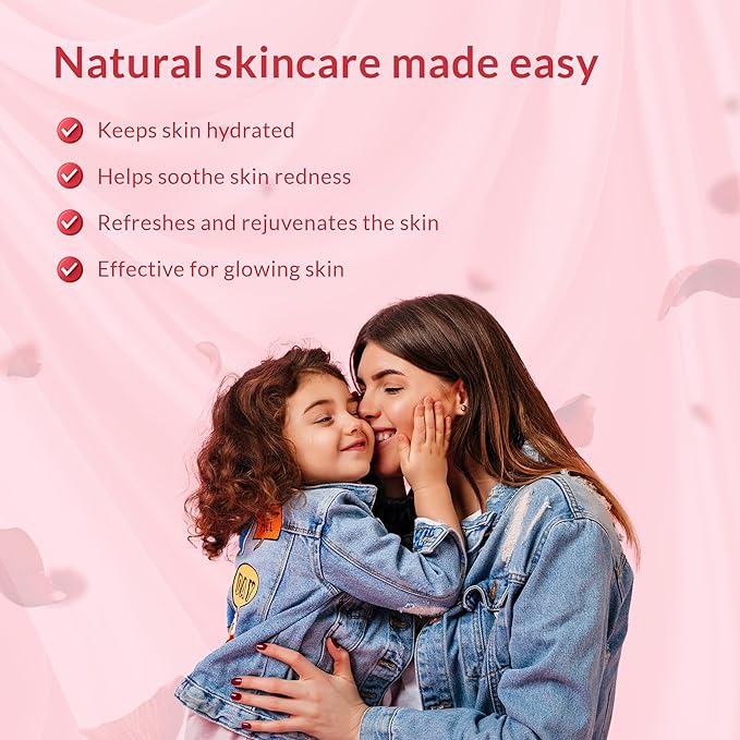 Babyorgano Premium Rose Water 200ml | Pure & Natural Preservative Free Skin Toner, Face Cleanser | Balances PH | Tightens Pores | BOAZROSEWATERUS 200 ml (Pack of 1) Transparent