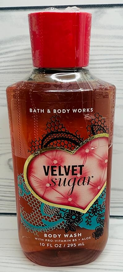 Bath & Body Works Women's Velvet Sugar Body Wash Gel 10 Ounce