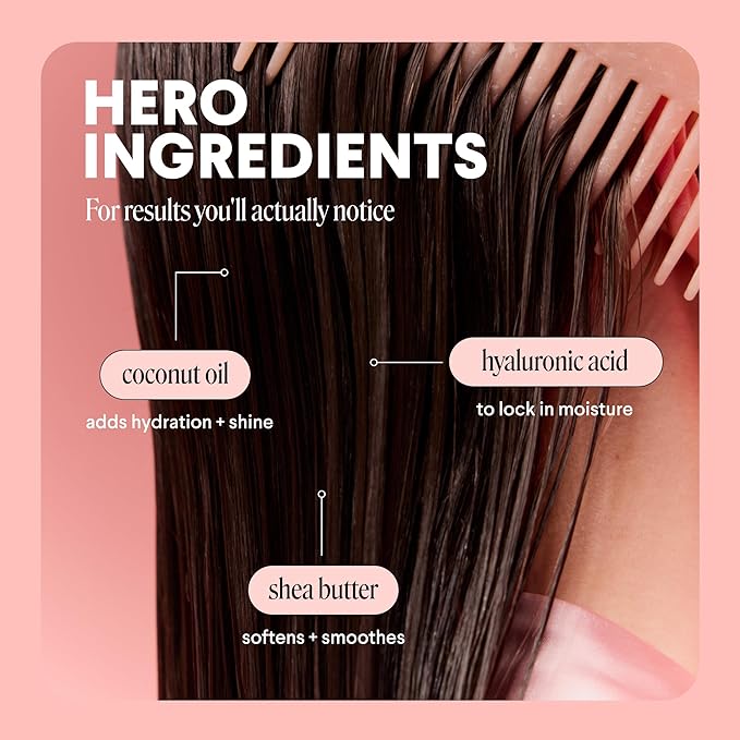 MONDAY HAIRCARE MOISTURE Conditioner with Hyaluronic Acid,Coconut Oil & Shea Butter for Dry & Dull Hair 798 mL,(Pack of 2)