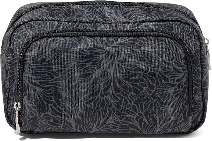 Pocket Cosmetic with Brush Organization - Lightweight 9.4”x5.5”x3.5” Makeup Bag - Travel Essentials Makeup Organizer