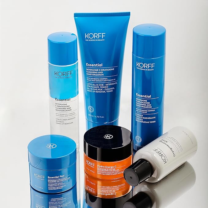 Korff Essential All in One Milk 200ml | Cleanser, Make Up Remover, Toner