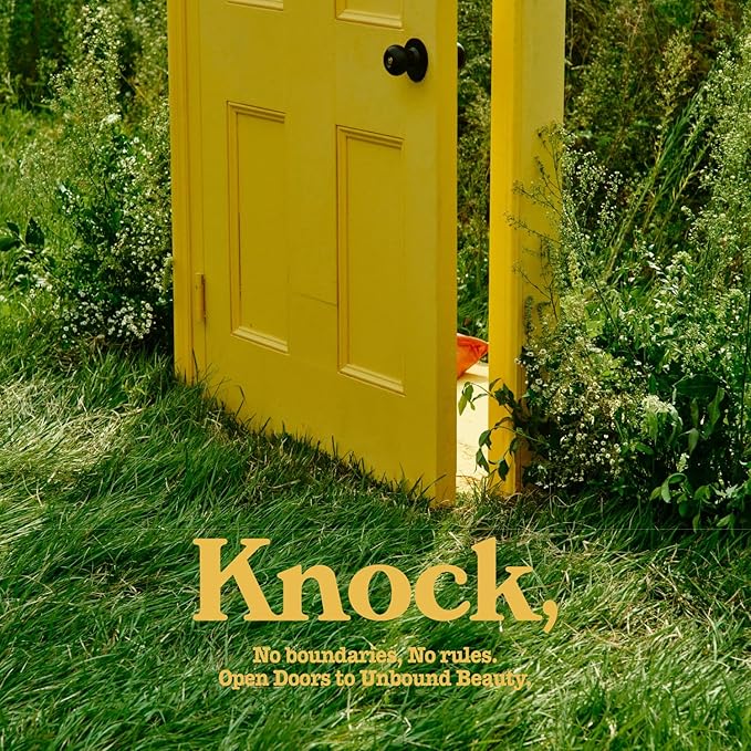 Knock Melt-In Body Toner, Instant Glass Body Glow, Ceramide Moisture Lock, Lightweight Milky Moisturizer, Zero Sticky, For All Skin, Sweet Vanilla Caramel Scent, 10.14 fl oz