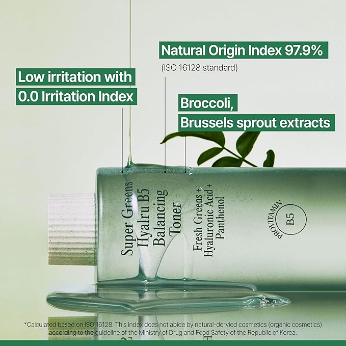Farm Rx Super Greens Hyalru B5 Balancing Toner (6.4fl oz) & Super Greens Hyalru B5 Softening Emulsion (5fl oz