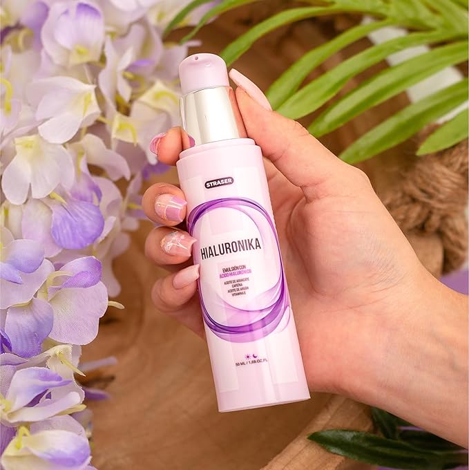 Hydrating Facial Emulsion with Hialuronika for Radiant Skin. Nourishes, Hydrates, Rejuvenates and leave your Skin with a Radiant Glow - Anti-aging - 1.69 fl oz