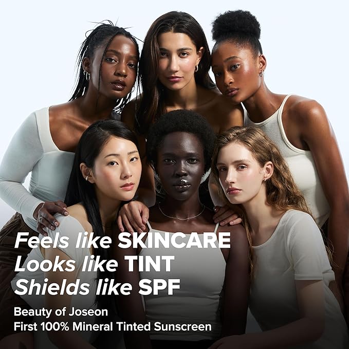 Beauty of Joseon Daily Tinted Fluid Sunscreen 12 Shades for Face Moisturizing Broad Spectrum SPF 40 Korean Skincare 50ml, 1.69 fl.oz #DN310