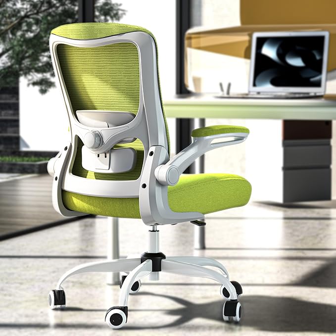 Ergonomic Office Chair - High Back Desk Chair with Adjustable Lumbar Support, Breathable Mesh Back, 330LBS Capacity, Easy Assembly, for Home Office Executive Computer Task