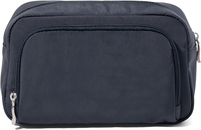 Pocket Cosmetic with Brush Organization - Lightweight 9.4”x5.5”x3.5” Makeup Bag - Travel Essentials Makeup Organizer