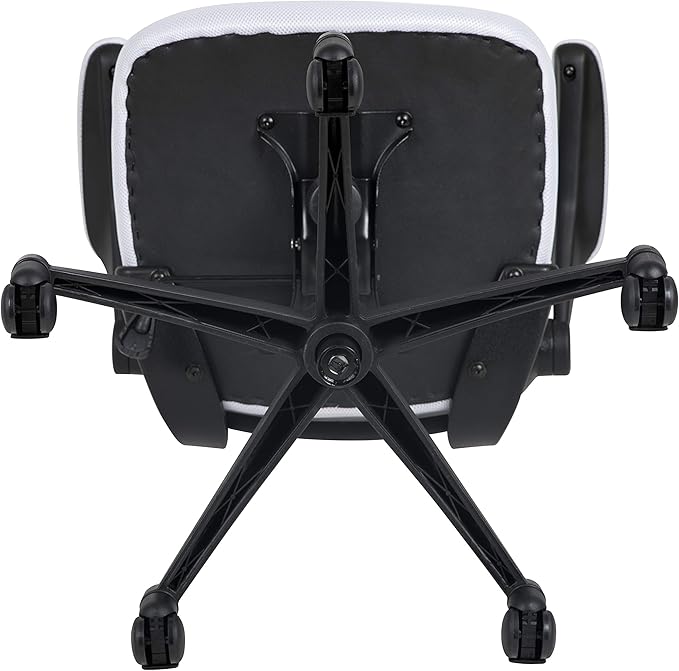 Flash Furniture Kelista Office Chair, Ergonomic, Mid-Back, Black Mesh with Swivel
