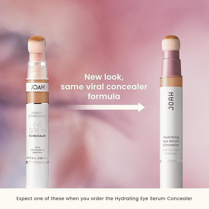 JOAH Perfect Complexion Concealer, Cream, Medium with Neutral Undertones, 1 oz