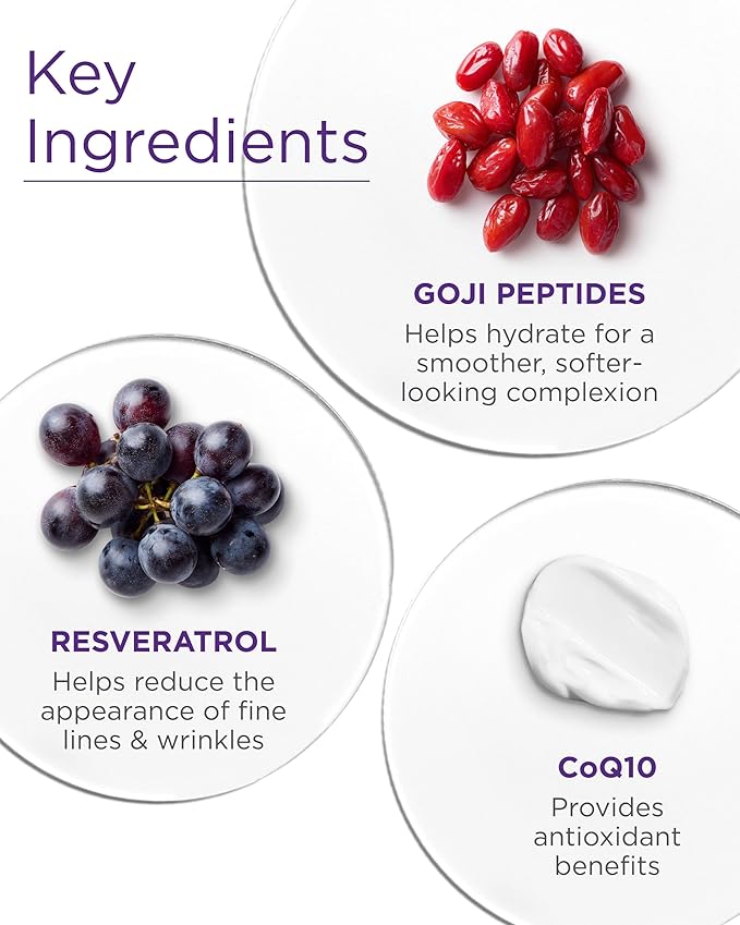 Andalou Naturals, Cream Perfecting Goji Peptide, 1.7 Ounce