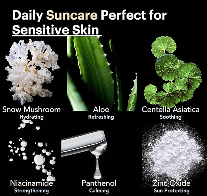 by Knours Ultra-Light Invisible Mineral Sunscreen Broad Spectrum SPF 50, Moisturizing for All Skin Types, Korean Innovation 2 Pack, 50ml/1.69 fl. oz.