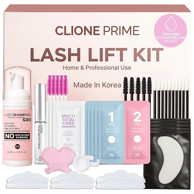 Korean Lash Lift Kit - Eye Brow Lamination Kit Eyelash Perm Kit Eyelash Lift Kit Lash Perm Eyebrow Lamination