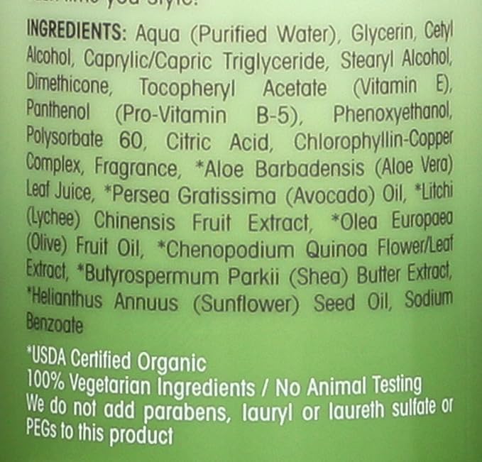 GIOVANNI 2chic Ultra-Moist Leave-In Conditioning Styling Elixir - Smoothes Frizz Prevents Breakage, For Dry & Damaged Hair, Avocado & Olive Oil, Enriched with Aloe Vera, Shea Butter - 4 fl oz